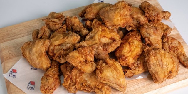 Pan of Bone in Chicken