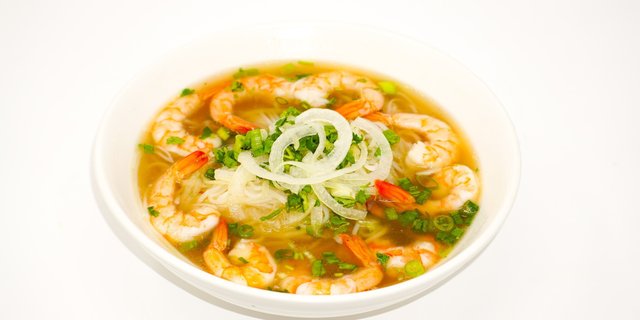 Shrimp Pho Noodle Soup
