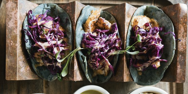Individual Blackened Shrimp Taco
