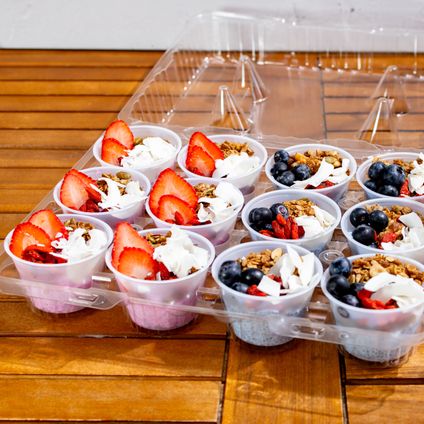 Mini Chia Pudding Bowls