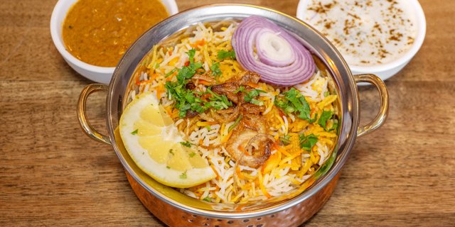 Vegetable Dum Biryani
