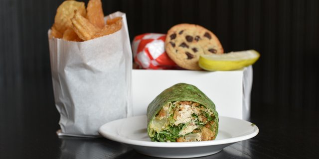 Chicken Caesar Wrap Boxed Lunch