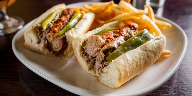 Italian Sausage Sandwich