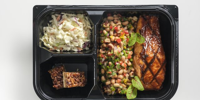 Memphis BBQ Salmon Boxed Meal