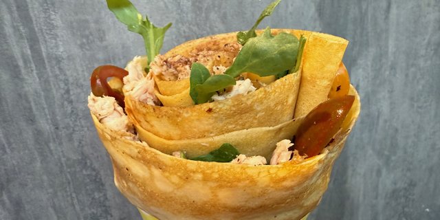 Tuna Melt Crepe
