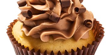 Vanilla 'n Chocolate Cupcake