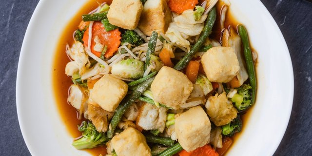 Stir-Fried Veggies & Tofu