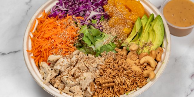 Individual Sesame Crunch Salad