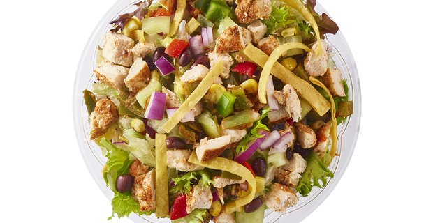 Zesty Fiesta Salad & Chips