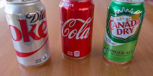 Assorted Canned Soda