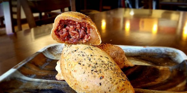 Smoked Sausage Empanada