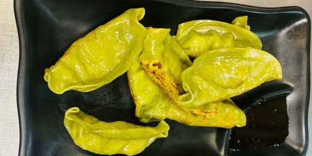 Pan Fried Vegetable Dumplings