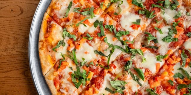 Classic Margherita Thin-Crust Pizza