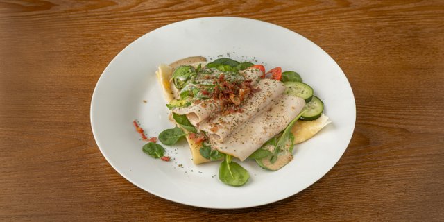 Turkey Avocado Crepe