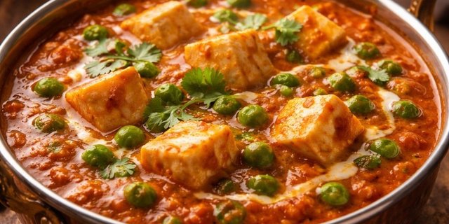 Matar Paneer