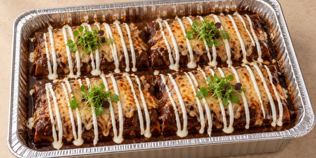 Chicken Mole Enchiladas