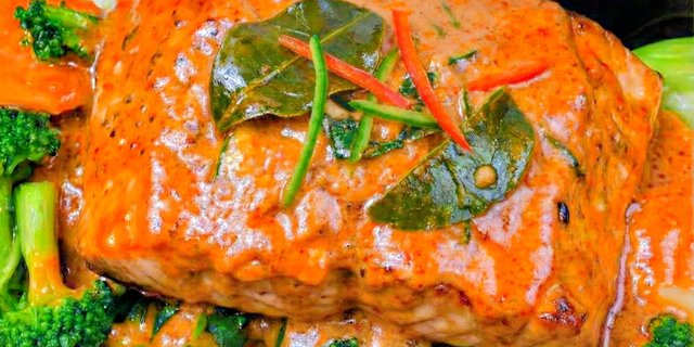 Choo-Chee Curry Salmon