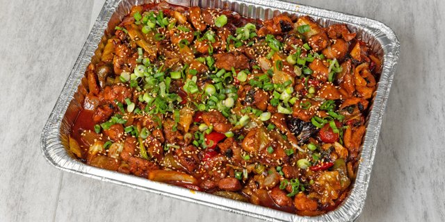 Spicy Chicken Tray