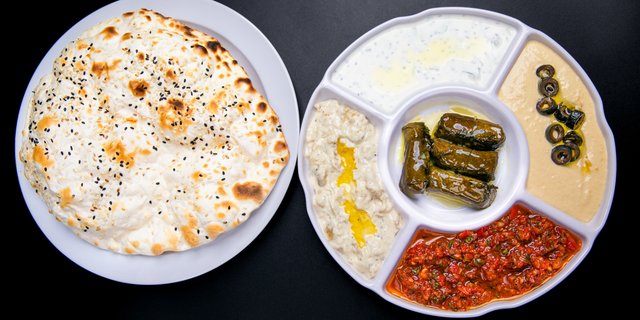 Mixed Mediterranean Appetizer Platter