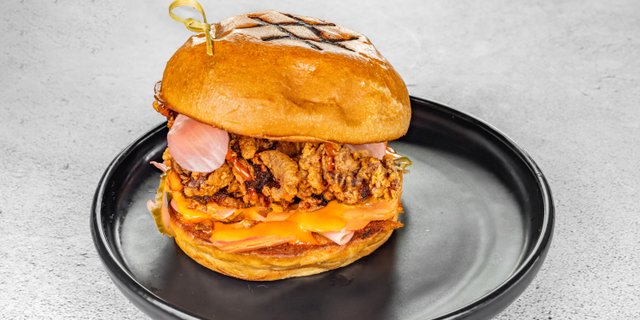Korean Fried Chicken Sandwich