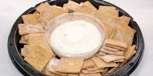 Cannoli Flats Round Party Platter