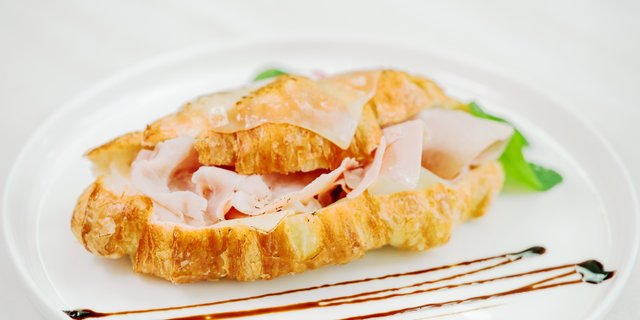 Croque Croissant Sandwich