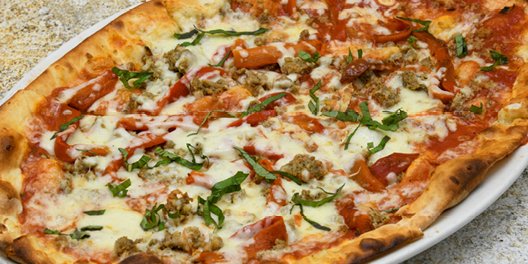 Sausage & Pepper Pizza