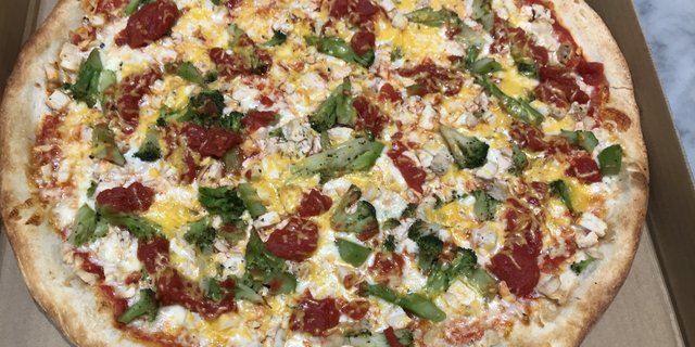 Chicken Marsala Pizza
