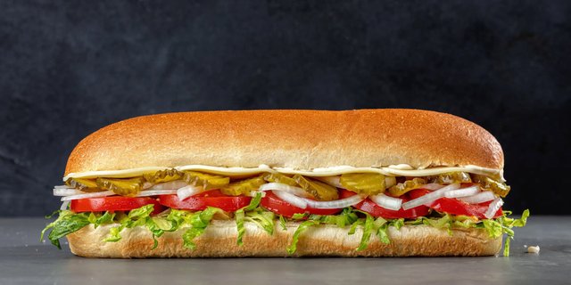 Garden Veggie Deli Sub Sandwich