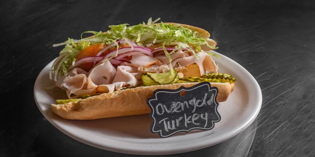 Oven-Roasted Turkey Cold Sandwich