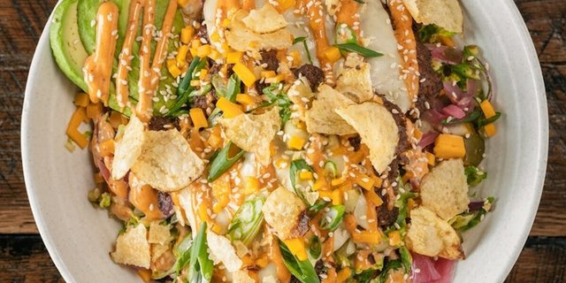 Smash Burger Salad