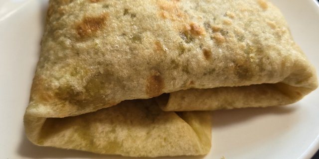 Stew Chicken Wrap
