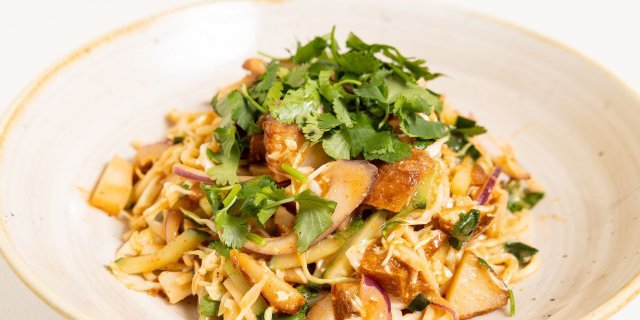 Vegan Rangoon Noodles
