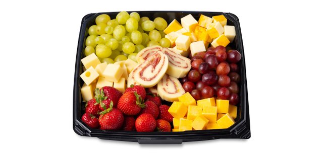 Mini Fruit & Cheese Snack Square Platter