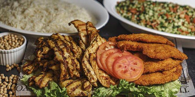 Grilled Chicken Individual Platter