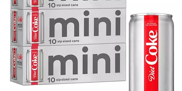 Diet Coke Mini Cans 30-Pack