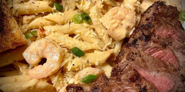Surf 'n Turf Pasta