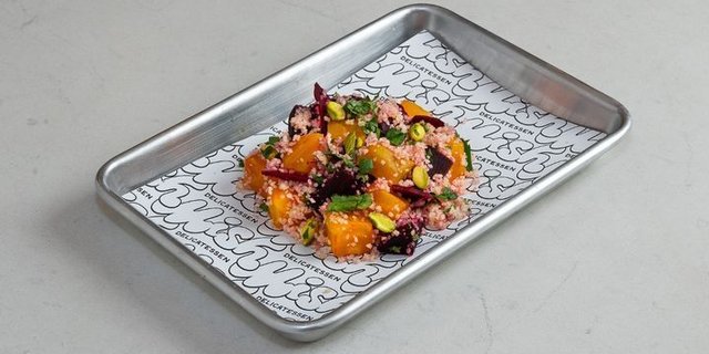 Golden Beet & Pistachio Tabbouleh