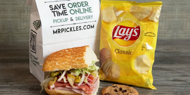 Half Sandwich & Chips Premium Bagged Lunch