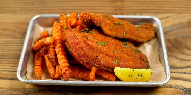 Fried Catfish & Fries