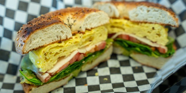 Garden Avo Bagel Sandwich
