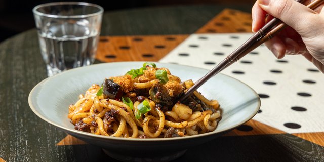 Seafood Braised Udon