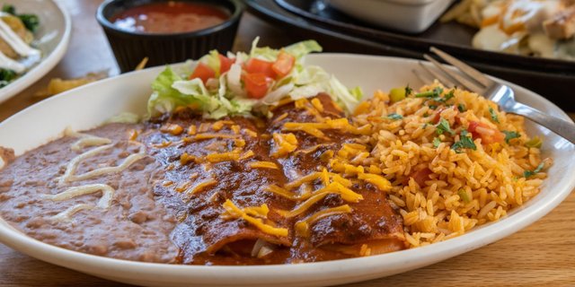 Two Enchiladas