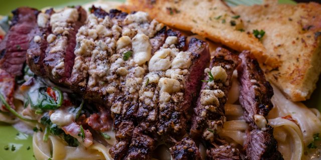 Steak Gorgonzola Pasta