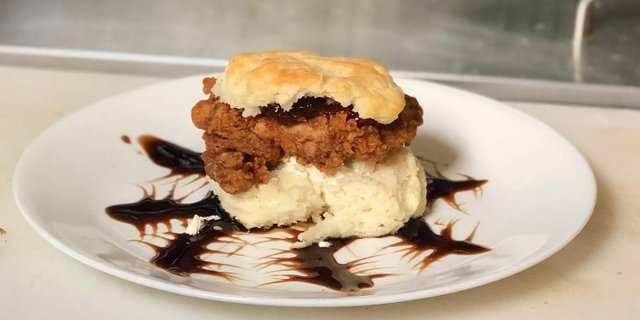 Got Your Goat Biscuit Sandwich