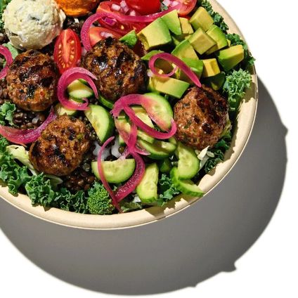 Spicy Lamb + Avocado Bowl
