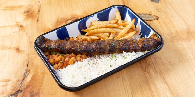 Individual Chicken Kubideh Kabob
