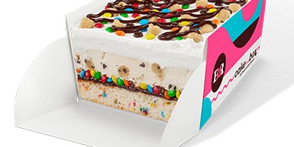 M&M's® w/ Cookie Dough Cake in a Box