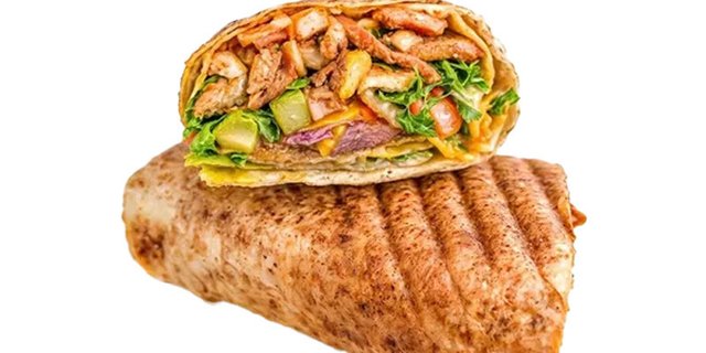 Classic Chicken Shawarma Wrap