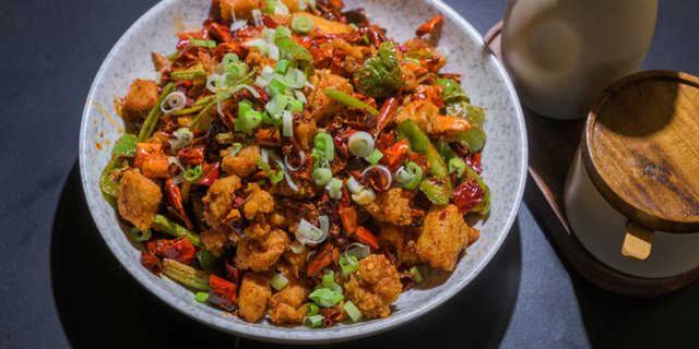 Szechuan Fried Chicken Bites